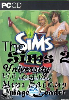 Box art for The
      Sims 2: University V1.0 [english] Mini Backup Image Loader