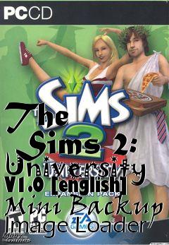 Box art for The
      Sims 2: University V1.0 [english] Mini Backup Image Loader