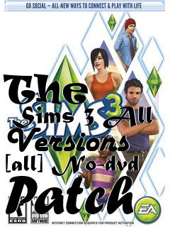 Box art for The
      Sims 3 All Versions [all] No-dvd Patch