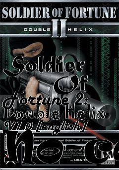 Box art for Soldier
        Of Fortune 2: Double Helix V1.0 [english] No-cd