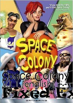 Box art for Space
Colony V1.1 [english] Fixed Exe