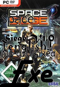 Box art for Space
            Siege V1.0 [english] No-dvd/fixed Exe