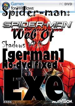 Box art for Spider-man:
            Web Of Shadows V1.0 [german] No-dvd/fixed Exe