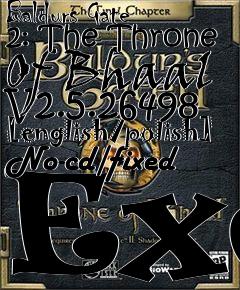 Box art for Baldurs
Gate 2: The Throne Of Bhaal V2.5.26498 [english/polish] No-cd/fixed Exe