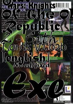 Box art for Star
      Wars: Knights Of The Old Republic 2 - Sith Lords V1.02b [english]
      No-cd/fixed Exe