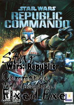 Box art for Star
      Wars: Republic Commando V1.0 [english] Fixed Exe