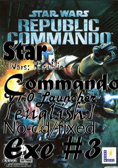 Box art for Star
      Wars: Republic Commando V1.0 Launcher [english] No-cd/fixed Exe #3