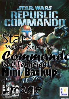 Box art for Star
      Wars: Republic Commando V1.0 [english] Mini Backup Image