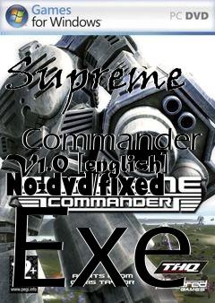 Box art for Supreme
            Commander V1.0 [english] No-dvd/fixed Exe