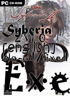 Box art for Syberia
      2 V1.0 [english] No-cd/fixed Exe