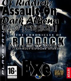 Box art for The
            Chronicles Of Riddick: Assault On Dark Athena V1.0 [english]
            No-dvd/fixed
            Exe