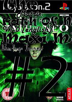 Box art for The
            Matrix: Path Of Neo V1.0 [english] Maxi Mini Backup Image #2