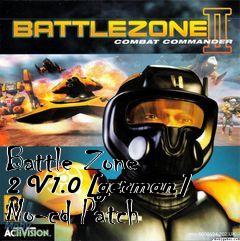 Box art for Battle
Zone 2 V1.0 [german] No-cd Patch
