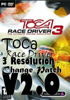 Box art for Toca
      Race Driver 3 Resolution Change Patch V2.0