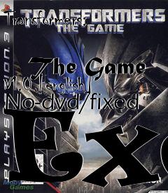 Box art for Transformers:
            The Game V1.0 [english] No-dvd/fixed Exe