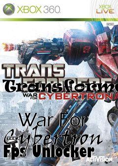 Box art for Transformers:
            War For Cybertron Fps Unlocker