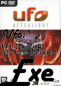Box art for Ufo:
            Afterlight V1.0 [english] No-dvd/fixed Exe