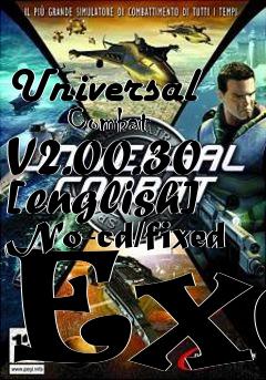 Box art for Universal
      Combat V2.00.30 [english] No-cd/fixed Exe