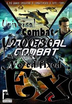 Box art for Universal
      Combat V2.00.30 [english] No-cd/fixed Exe