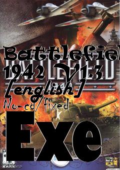 Box art for Battlefield
1942 V1.3 [english] No-cd/fixed Exe