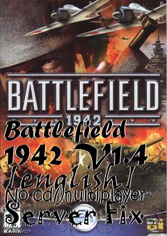 Box art for Battlefield
1942 V1.4 [english] No-cd/multiplayer Server Fix