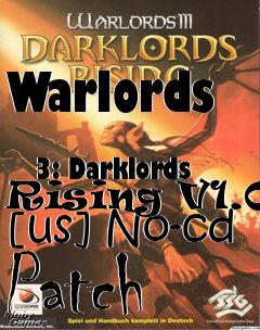 Box art for Warlords
            3: Darklords Rising V1.02 [us] No-cd Patch