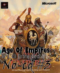 Box art for Age Of Empires V1.0 [english]
No-cd #3