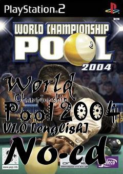 Box art for World
      Championship Pool 2004 V1.0 [english] No-cd