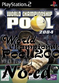 Box art for World
      Championship Pool 2004 V1.0 [english] No-cd