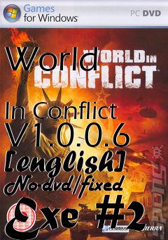 Box art for World
            In Conflict V1.0.0.6 [english] No-dvd/fixed Exe #2