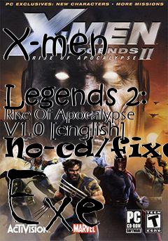 Box art for X-men
            Legends 2: Rise Of Apocalypse V1.0 [english] No-cd/fixed Exe