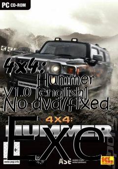 Box art for 4x4:
            Hummer V1.0 [english] No-dvd/fixed Exe