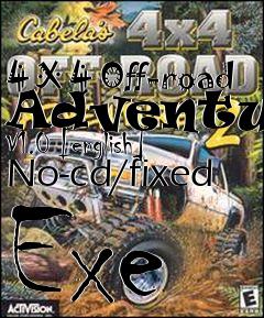 Box art for 4
X 4 Off-road Adventure V1.0 [english] No-cd/fixed Exe