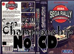 Box art for Sega Rally Championship - No CD