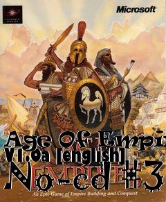 Box art for Age Of Empires V1.0a [english]
No-cd #3