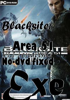 Box art for Blacksite:
            Area 51 V1.1 [english] No-dvd/fixed Exe