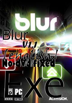 Box art for Blur
            V1.1 [english] No-dvd/fixed Exe