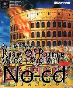 Box art for Age Of Empires: Rise Of Rome
V1.0a [english] No-cd