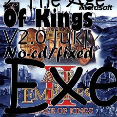 Box art for Age Of Empires 2: The Age Of
Kings V2.0 [uk] No-cd/fixed Exe
