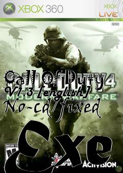 Box art for Call
Of Duty V1.3 [english] No-cd/fixed Exe
