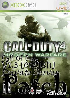 Box art for Call
Of Duty V1.3 [english] Private Server Patch