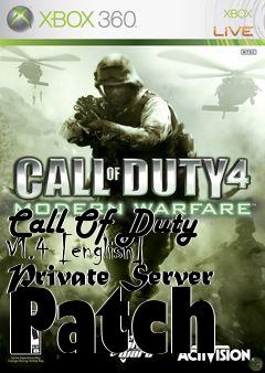 Box art for Call
Of Duty V1.4 [english] Private Server Patch