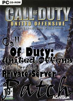 Box art for Call
      Of Duty: United Offensive V1.0 [english] Private Server Patch