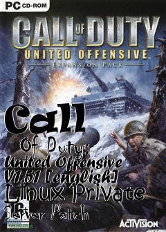Box art for Call
      Of Duty: United Offensive V1.51 [english] Linux Private Server Patch