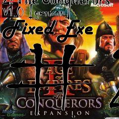 Box art for Age Of Empires 2: The Conquerors
V1.0 [german] Fixed Exe #2