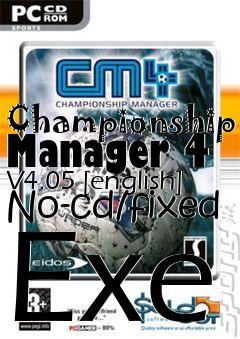 Box art for Championship
Manager 4 V4.05 [english] No-cd/fixed Exe
