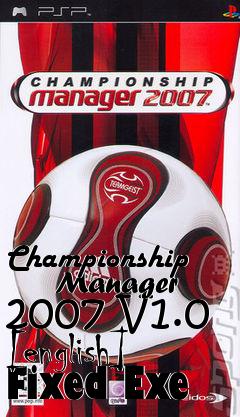 Box art for Championship
      Manager 2007 V1.0 [english] Fixed Exe