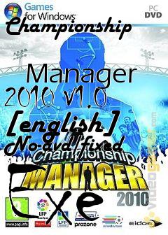 Box art for Championship
            Manager 2010 V1.0 [english] No-dvd/fixed Exe