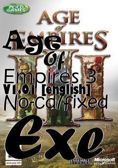 Box art for Age
            Of Empires 3 V1.01 [english] No-cd/fixed Exe