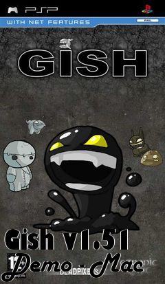 Box art for Gish v1.51 Demo - Mac